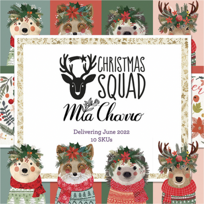 Christmas Squad by Mia Charro - FreeSpirit Fabrics
