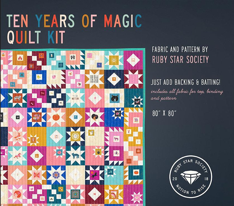 *PRE-ORDER* Ten Years of Magic quilt kit by Ruby Star Society