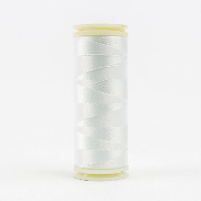 Invisafil 100wt Cottonized Polyester Thread - White - 400m