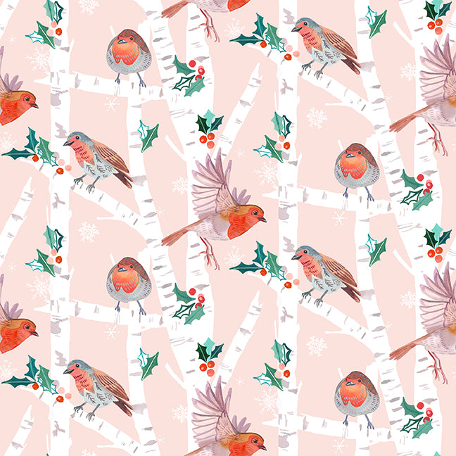 Mod Christmas Birds, House Finch
