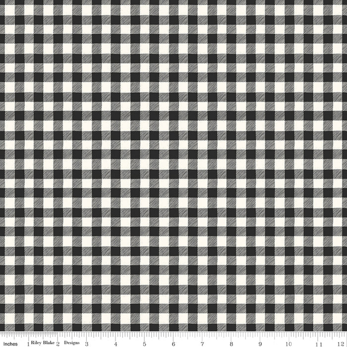 Bad to the Bone, Gingham in Black