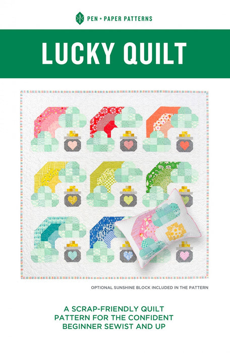 Lucky quilt pattern by Pen + Paper Patterns