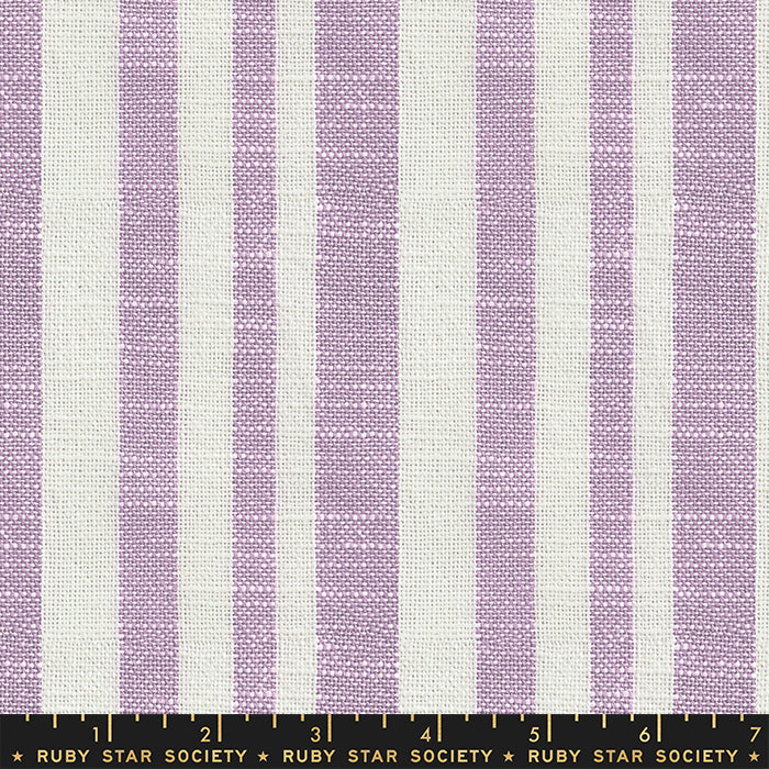 Warp & Weft Heirloom, Woven Texture Stripe in Lupine