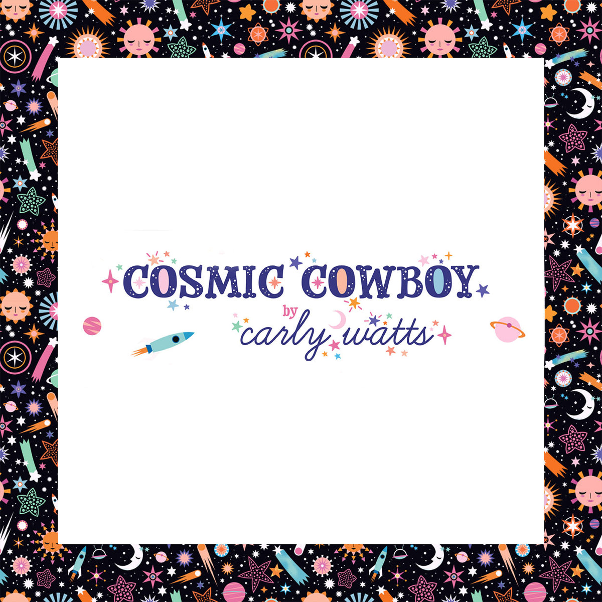 Cosmic Cowboy by Carly Watts - Dashwood Studio– Bloomerie Fabrics