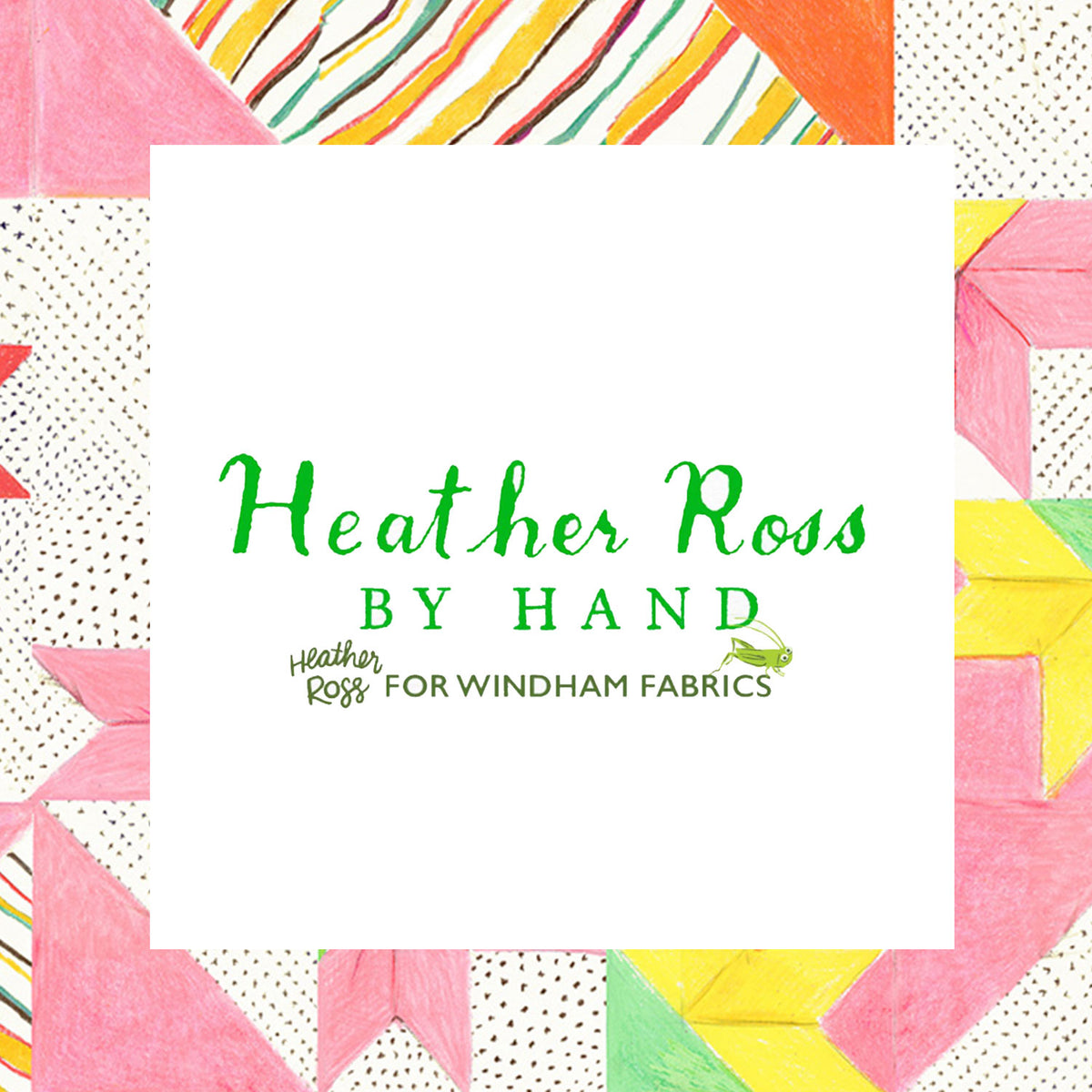 Heather Ross By Hand - Heather Ross - Windham Fabrics– Bloomerie Fabrics