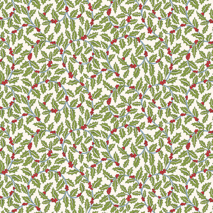 Festive Greetings, Swirling Holly B