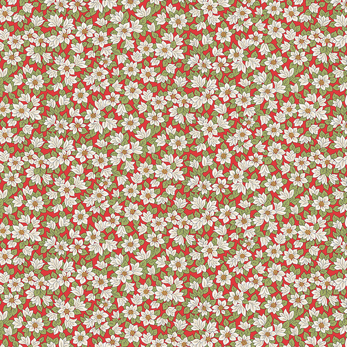 Festive Greetings, Peaceful Poinsettias B