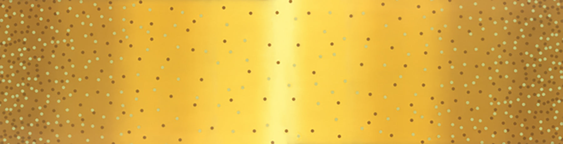 Ombre Confetti Metallic in Mustard - 18" REMNANT