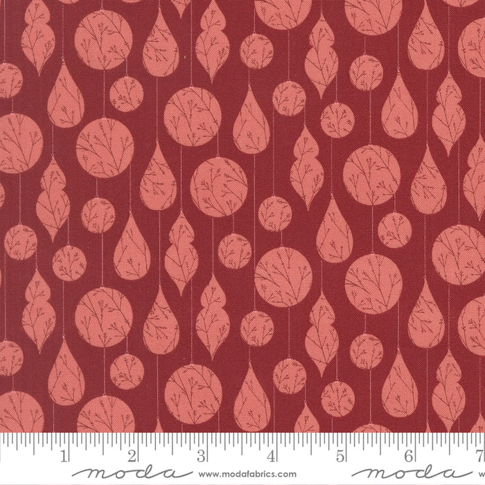 *PRE-ORDER* Gingerbread Lane, Crystal Ornaments in Cranberry