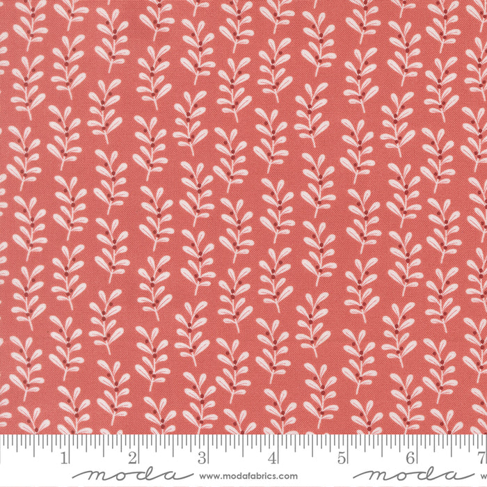 *PRE-ORDER* Gingerbread Lane, Holly Stripes in Rosy