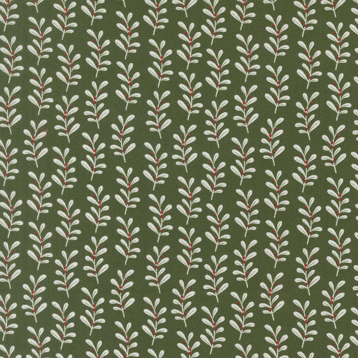 *PRE-ORDER* Gingerbread Lane, Holly Stripes in Holly