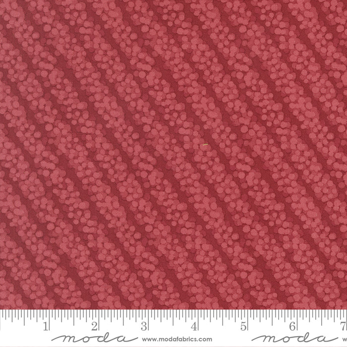 *PRE-ORDER* Gingerbread Lane, Flowing Forest in Cranberry