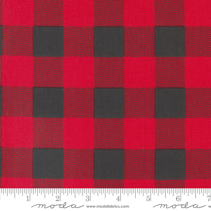Starberry, Buffalo Check in Red & Charcoal