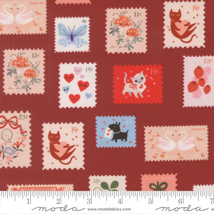 Funny Valentine - Stamps in Rose - Lizzy House