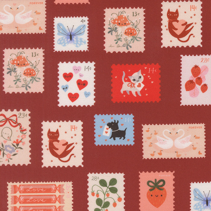 Funny Valentine - Stamps in Rose - Lizzy House
