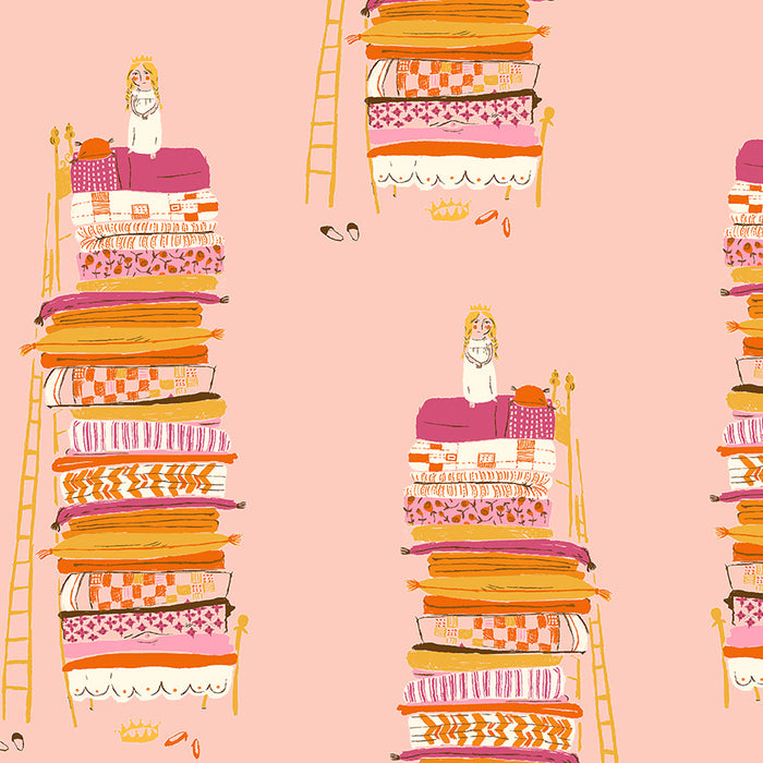 Heather Ross Favorites, Princess and the Pea in Pink