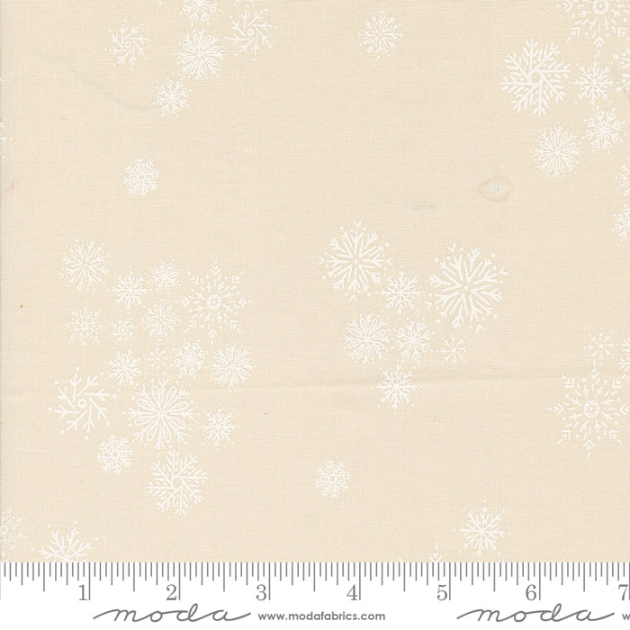 Cozy Wonderland, Snowflake Fall in Natural White