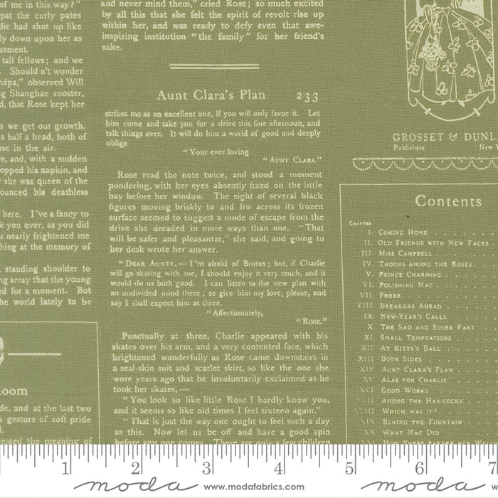 Text + Type themed fabric