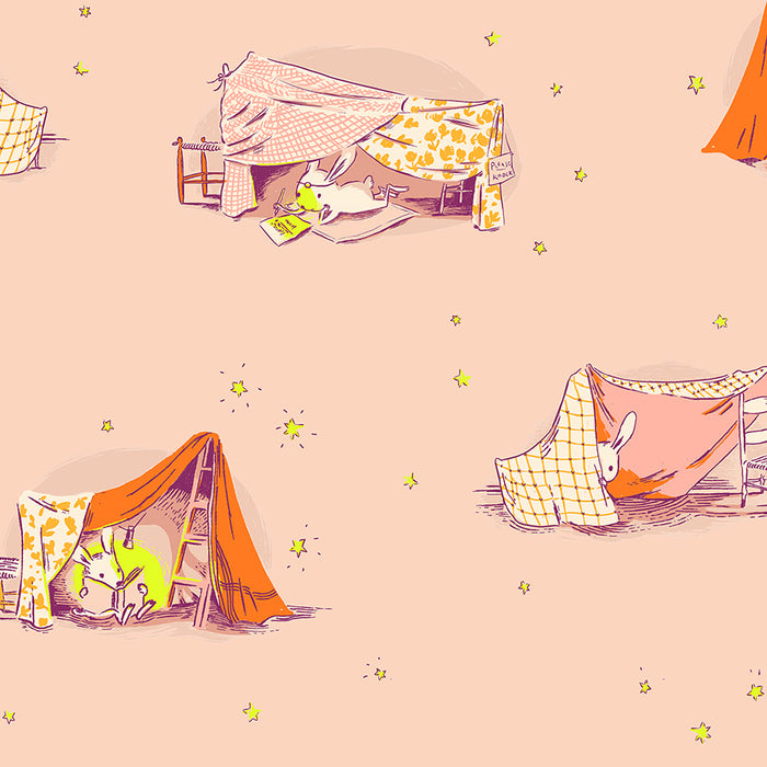 Heather Ross Favorites, Quilt Tent in Blush