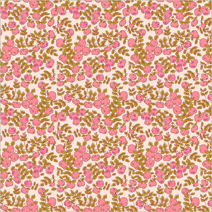 Heather Ross Favorites, Apples in Blush