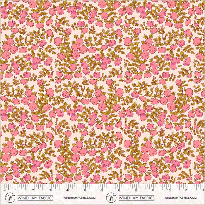 Heather Ross Favorites, Apples in Blush
