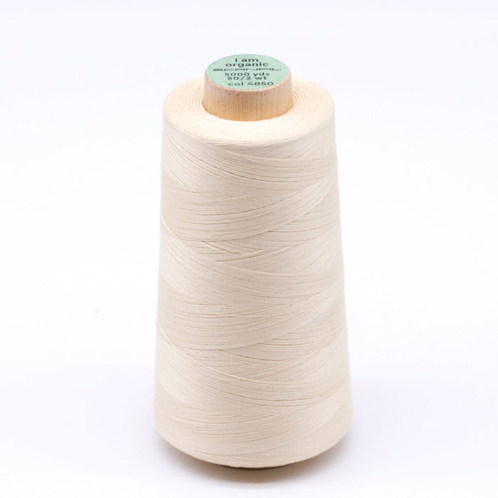Scanfil Organic Cotton Thread - Cone - 50wt - 5000 yd - Afterglow