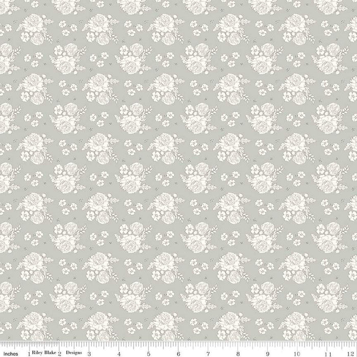 BloomBerry, Petite Flowers Gray