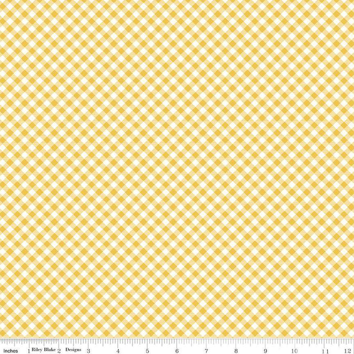 BloomBerry, Gingham in Yellow