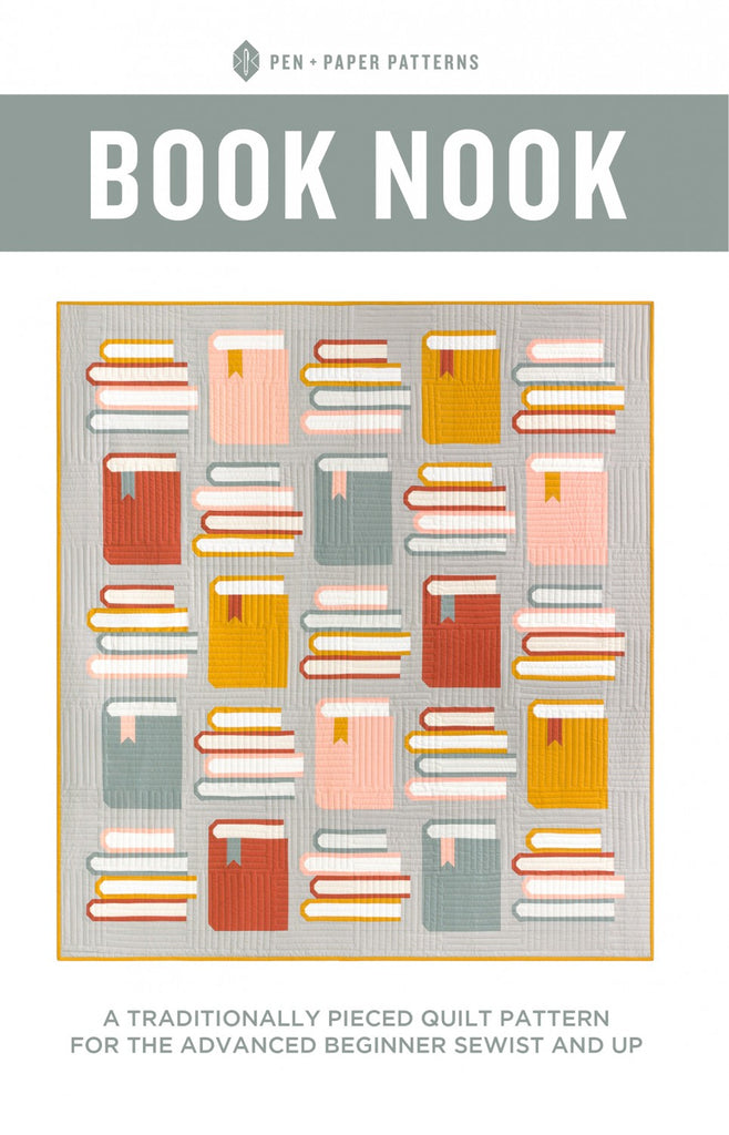 Book Nook quilt pattern by Pen + Paper Patterns