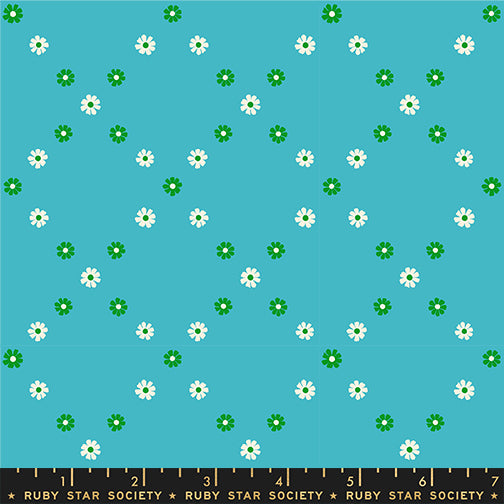 Best Day Ever, Diamond Flowers in Dark Turquoise