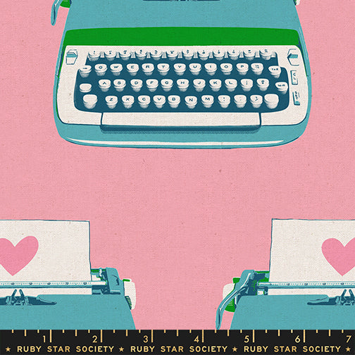 Best Day Ever, Typewriters in Posy CANVAS