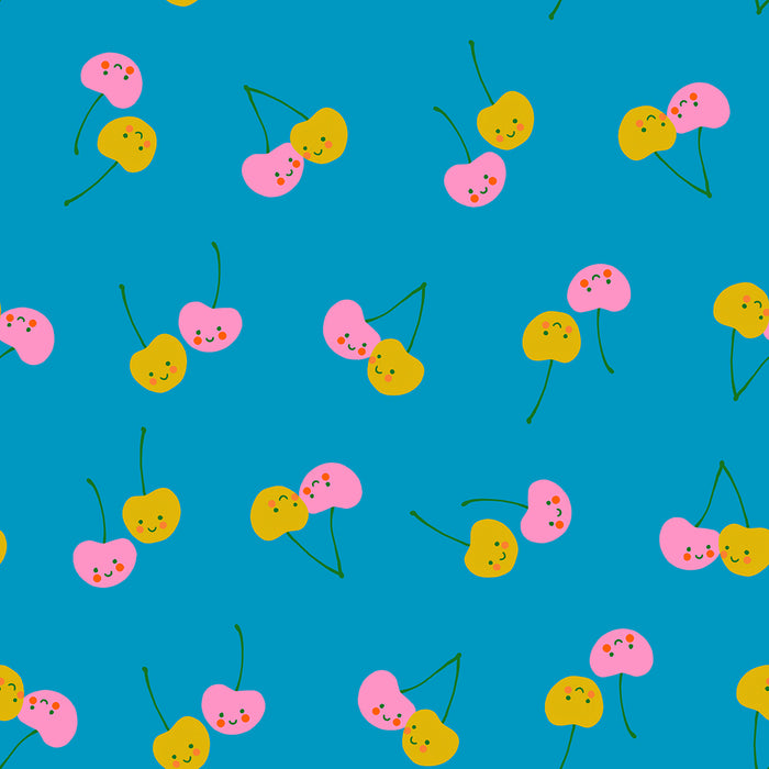 *PRE-ORDER* Trinketry - Cherry Friends in Bright Blue - Melody Miller