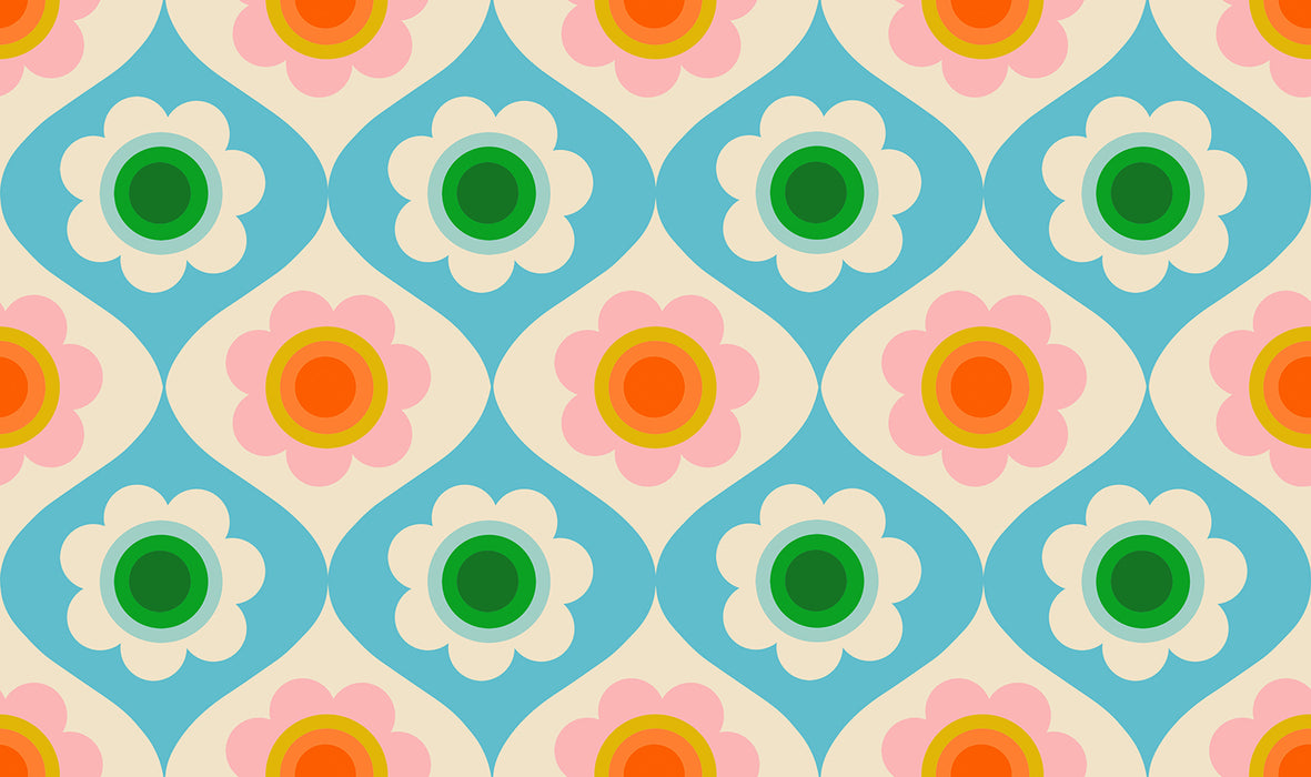 *PRE-ORDER* Trinketry - Trinketry Floral in Turquoise - Melody Miller