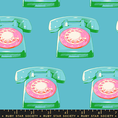 *PRE-ORDER* Sparkle Mart - Telephones - Dark Turquoise