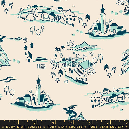 Fireglow, Mountain Town in Frost