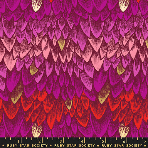 Fireglow, Scales in Rose Metallic