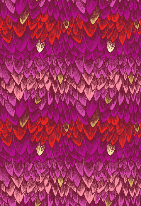 Fireglow, Scales in Rose Metallic