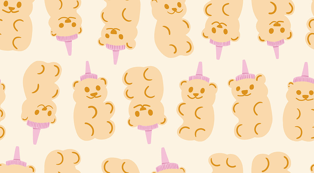 *PRE-ORDER* Egg and Friends - Honey Bears in Natural - Kim Kight