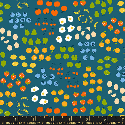 *PRE-ORDER* Egg and Friends - Froot in Teal - Kim Kight