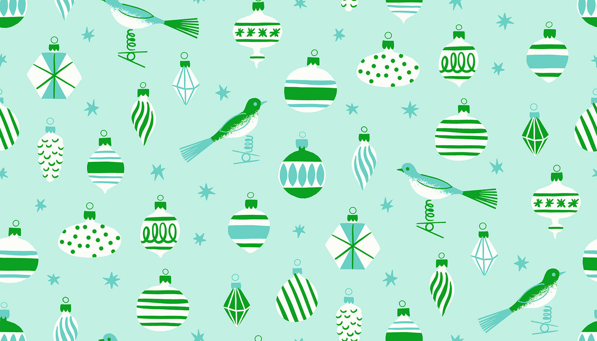 *PRE-ORDER* Merry Happy, Baubles in Mint