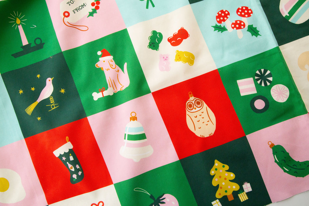 *PRE-ORDER* Merry Happy, Merry Happy PANEL in Lollipop
