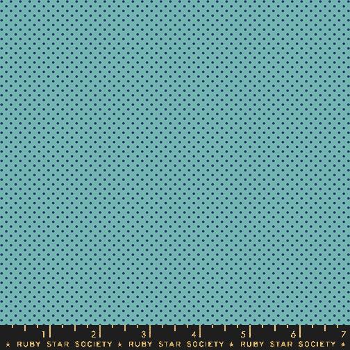 Ooh Lucky Lucky, Mini Dots in Turquoise