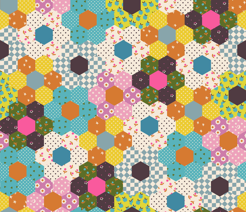 Catnap, Flower Garden in Turquoise