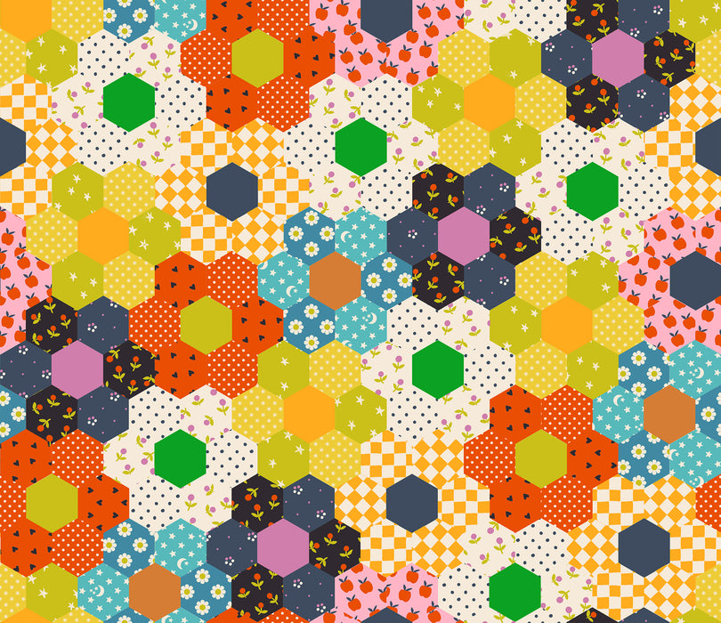 Catnap, Flower Garden in Warm Red