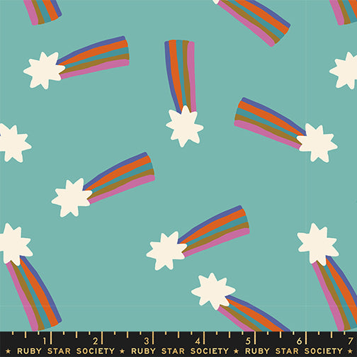 Mystic Fable, Shooting Star in Cottage Blue - Alexia Marcelle Abegg