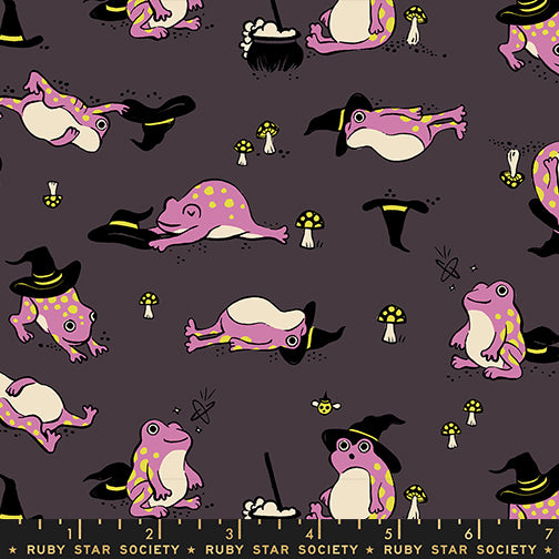 *PRE-ORDER* Freaky Familiars, Frogmiliars in Eggplant