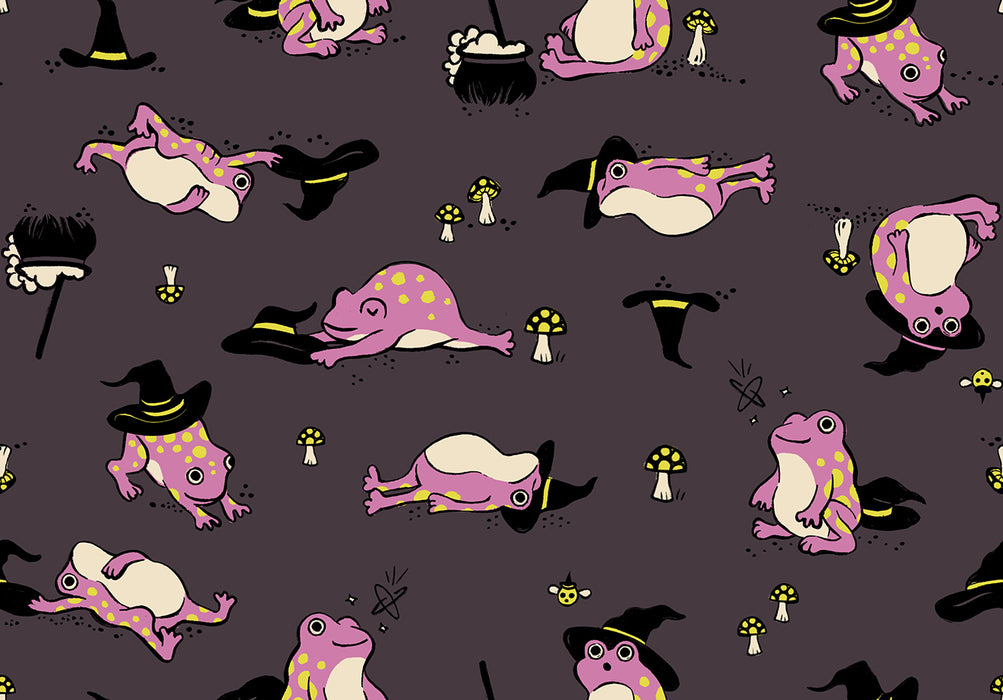 *PRE-ORDER* Freaky Familiars, Frogmiliars in Eggplant
