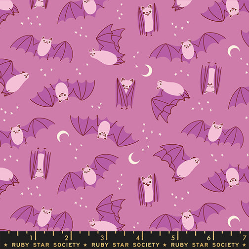 *PRE-ORDER* Freaky Familiars, Fat Bats in Heliotrope