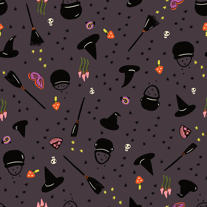 *PRE-ORDER* Freaky Familiars, Witchy Woman in Eggplant