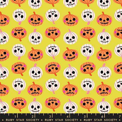 *PRE-ORDER* Freaky Familiars, Pumpkin Party in Citron